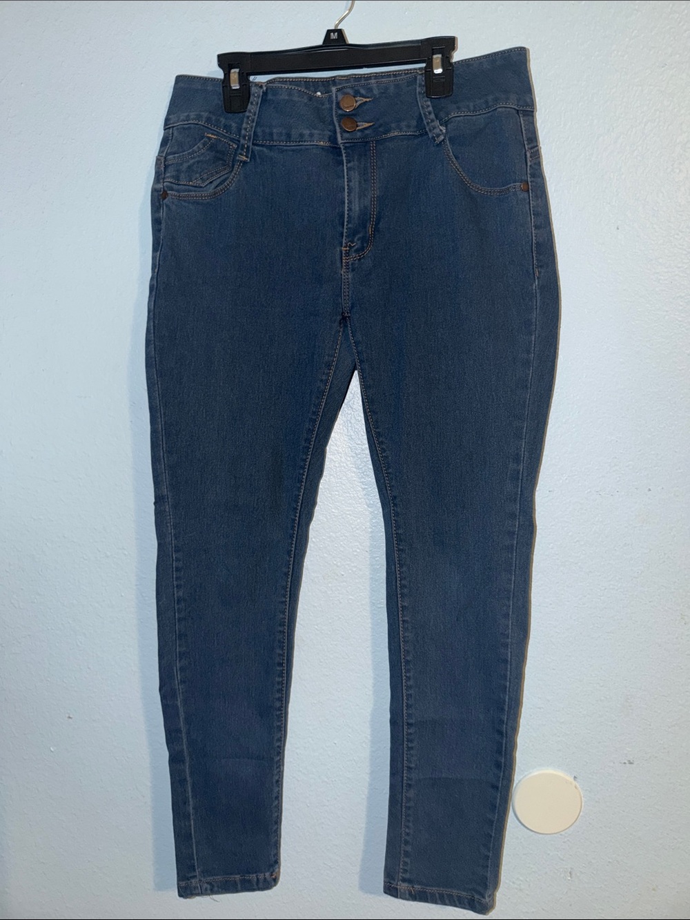 L’square Classic High-Waist Light Blue Women's Jeans